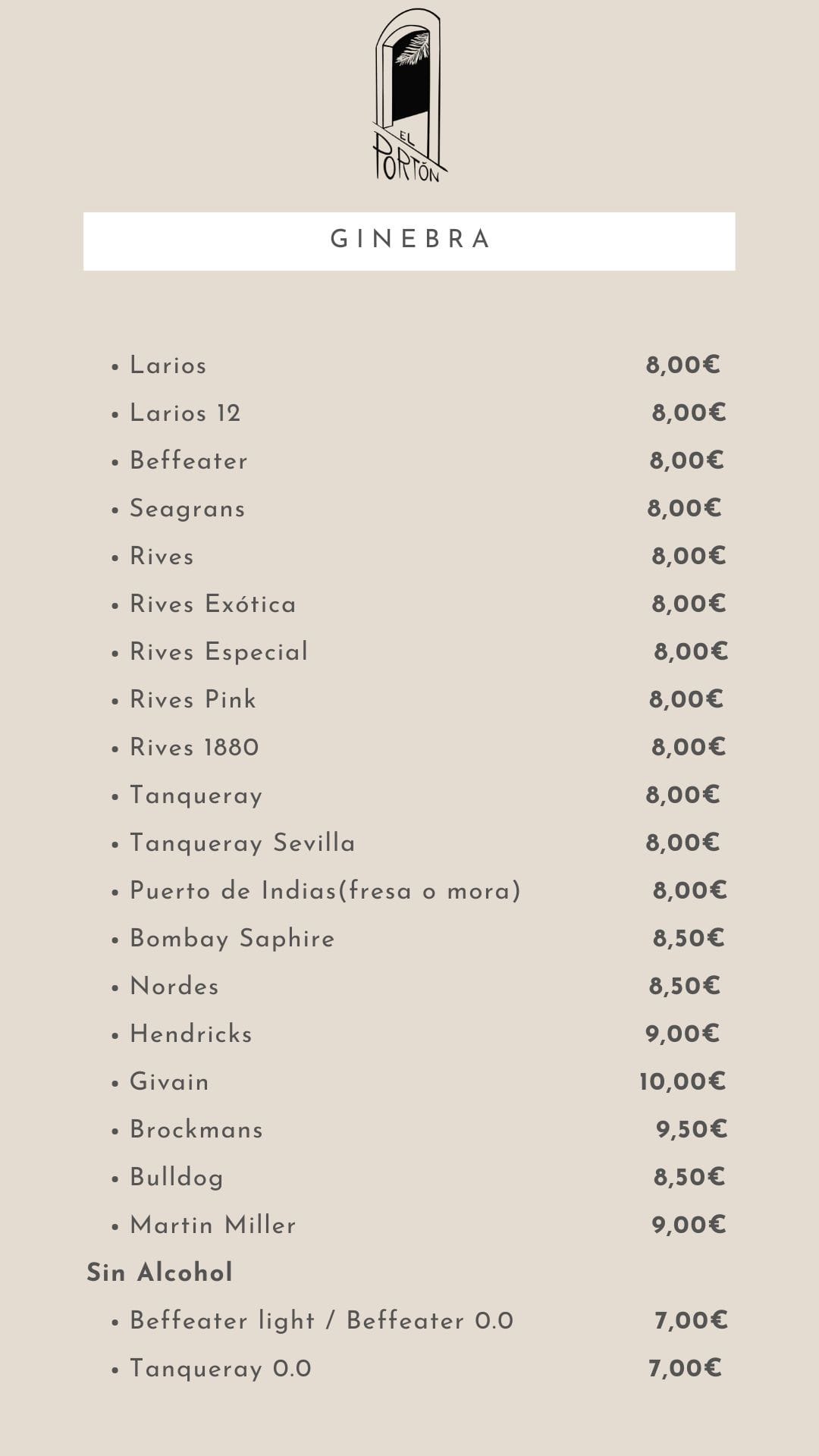 carta porton zahara