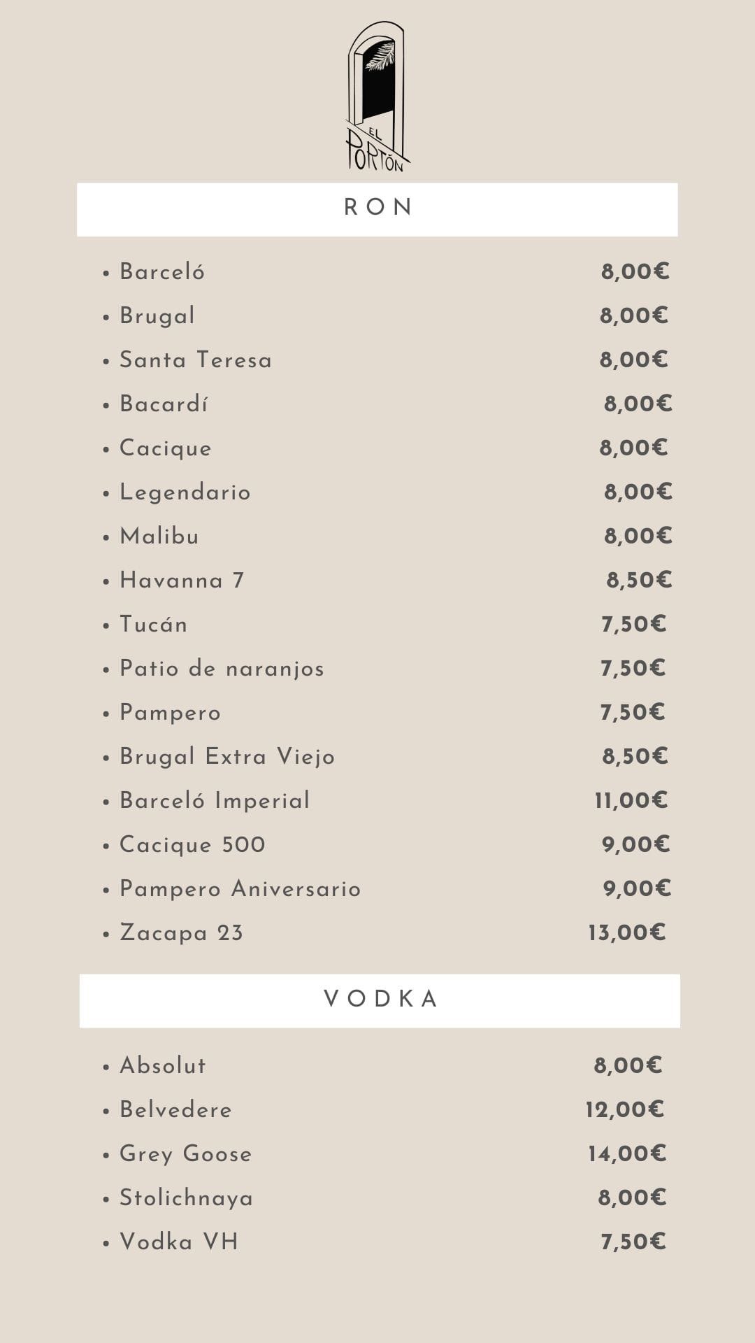 carta porton zahara