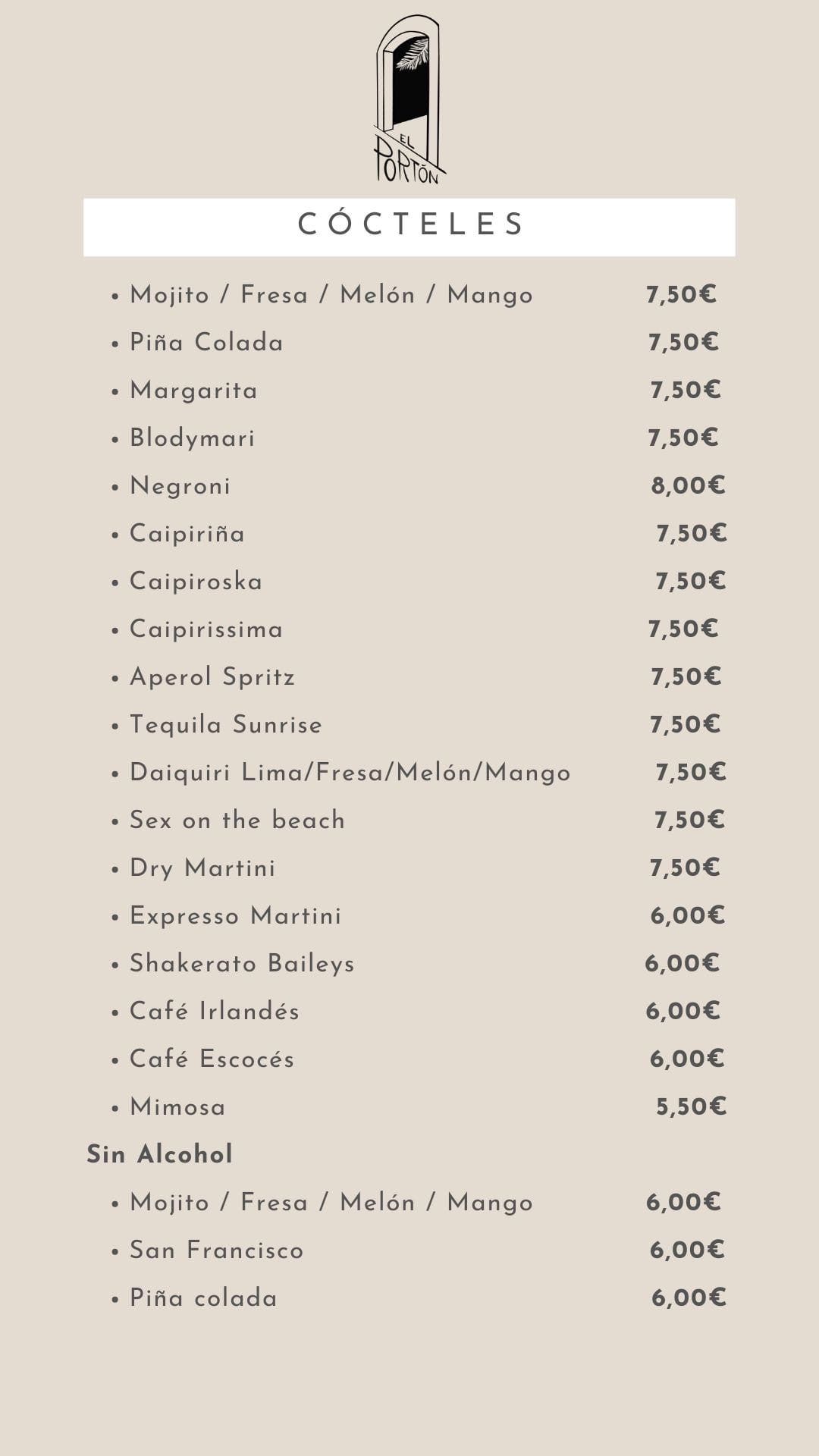 carta porton zahara