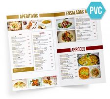 Cartas para restaurantes
