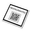 Adhesivos con código qr
